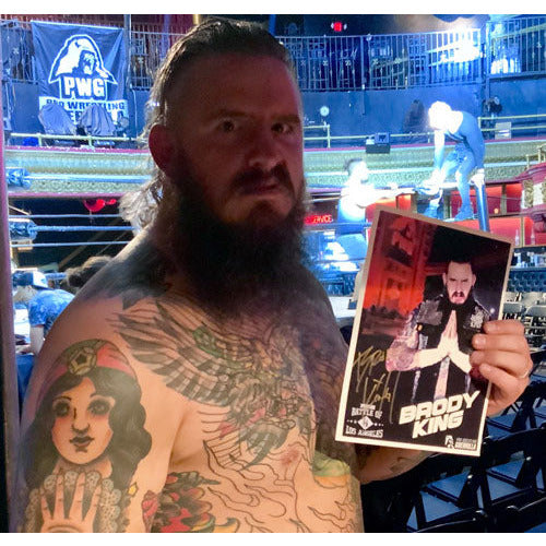 Brody King PWG BOLA 2019 Promo - AUTOGRAPHED