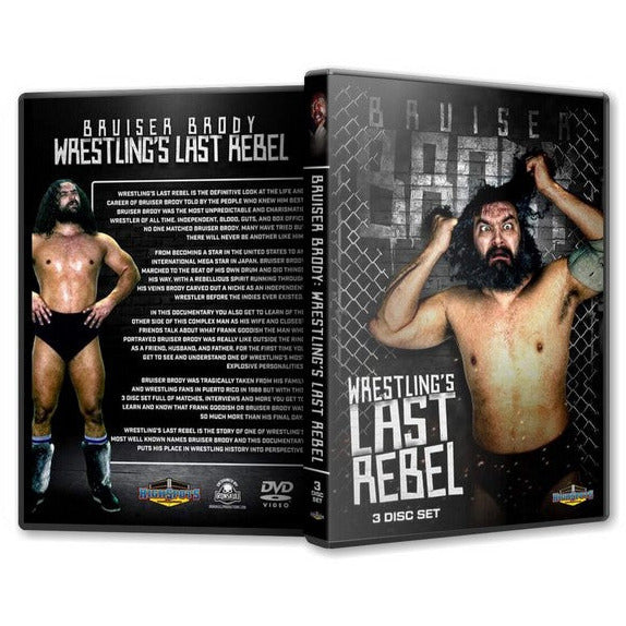 Bruiser Brody - Wrestlings Last Rebel Triple DVD Set — Highspots.com