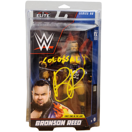 Bronson Reed WWE Elite Series 90 Figure with Protector Case - AUTOGRAPHED