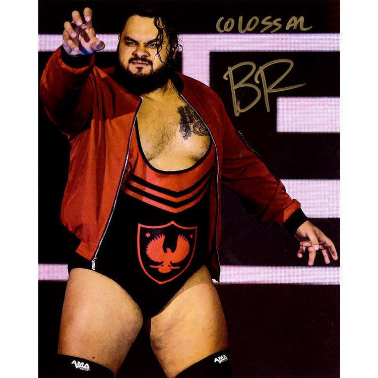 Bronson Reed Promo - AUTOGRAPHED