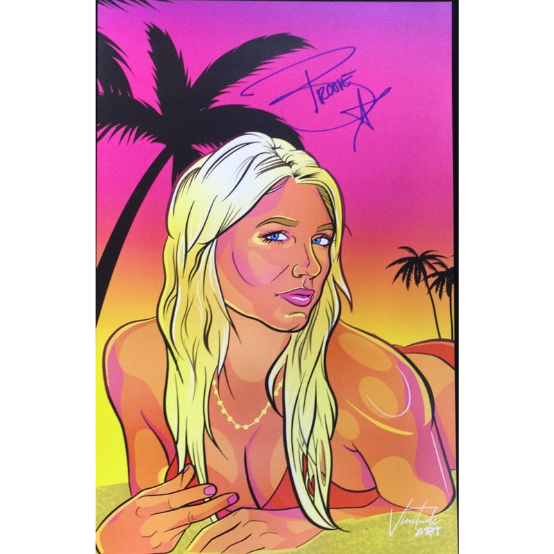 Brooke Hogan Vinay 11 x 17 Poster - Autographed