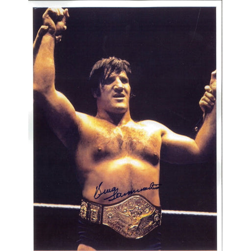 Autographed Bruno Sammartino Photo