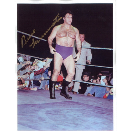 Autographed Bruno Sammartino Photo