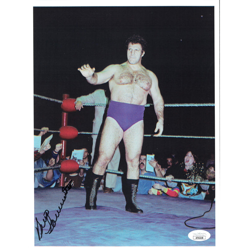 Bruno Sammartino 8.5 x 11 Promo - Autographed
