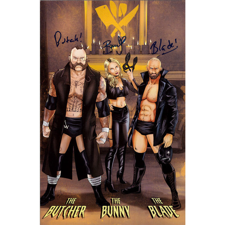 Butcher Blade and The Bunny 11x17 Poster - AUTOGRAPHED