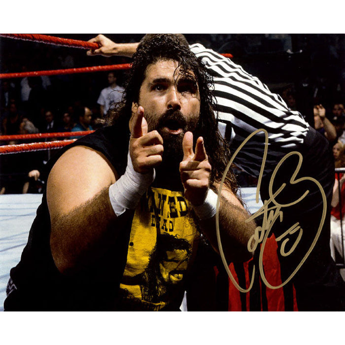 WWE Wrestling Autograph Cactus Jack Mick Foley Signed 2018 Topps WWE ...