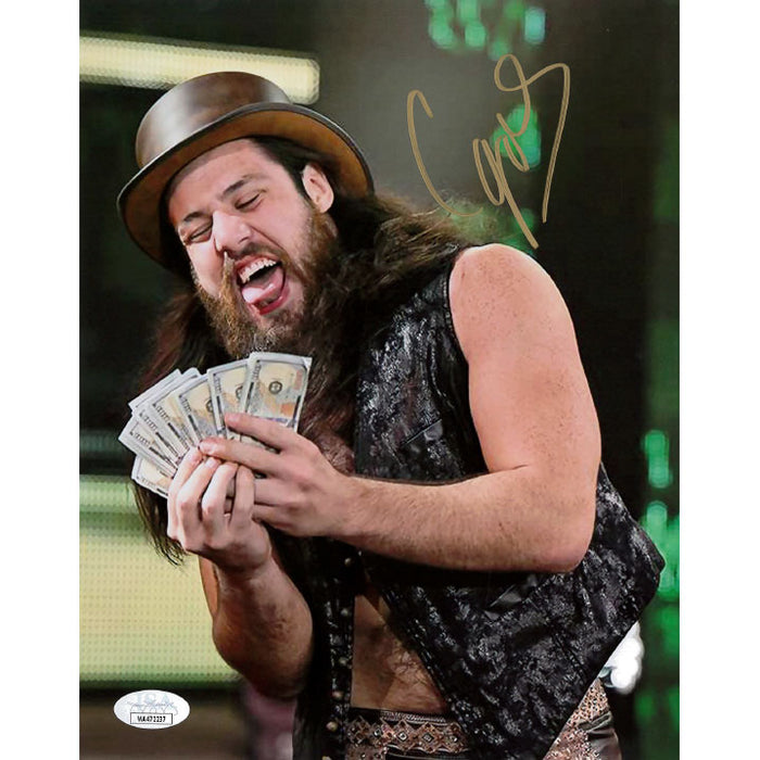 Cameron Grimes Counting Money 8 x 10 Promo - JSA AUTOGRAPHED