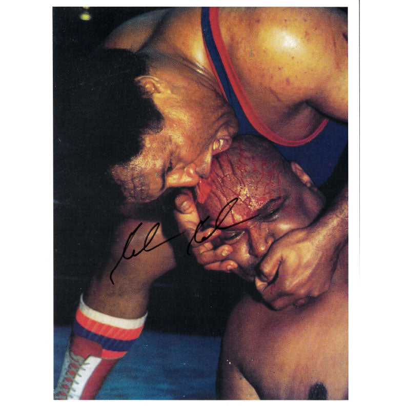 Carlos Colon WR6 2 8.5 x 11 Promo - AUTOGRAPHED