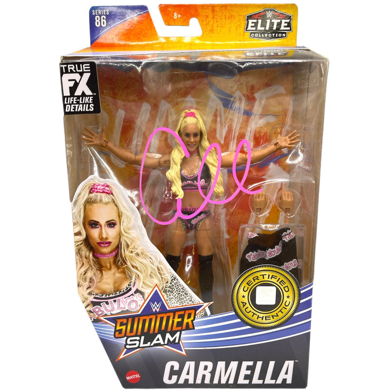 Carmella WWE Elite Series 86 Summer Slam Figure - Autographed