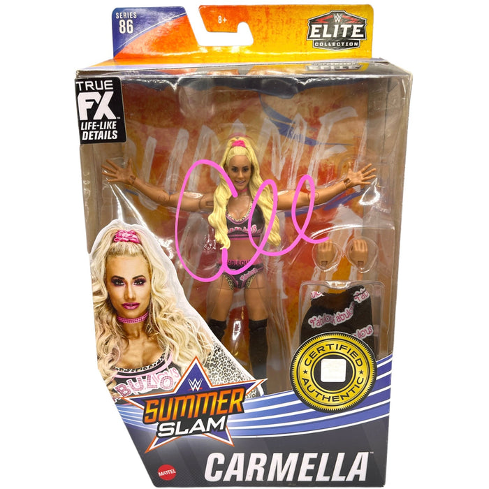 Carmella WWE Elite Series 86 Summer Slam Figure - Autographed