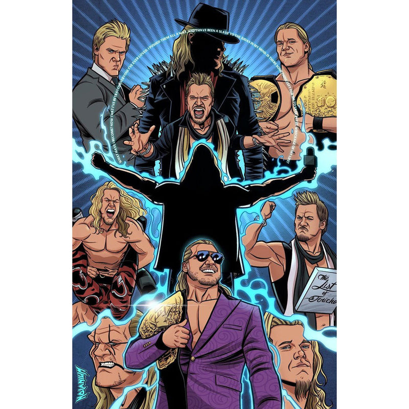 Chris Jericho Nolanium 11 x 17 Poster - AUTOGRAPHED