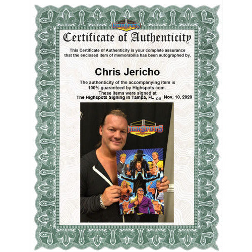 Chris Jericho Nolanium 11 x 17 Poster - AUTOGRAPHED