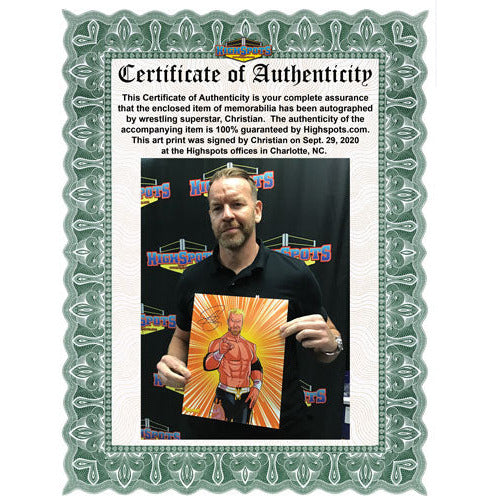 Christian 11x14 Art Print - AUTOGRAPHED