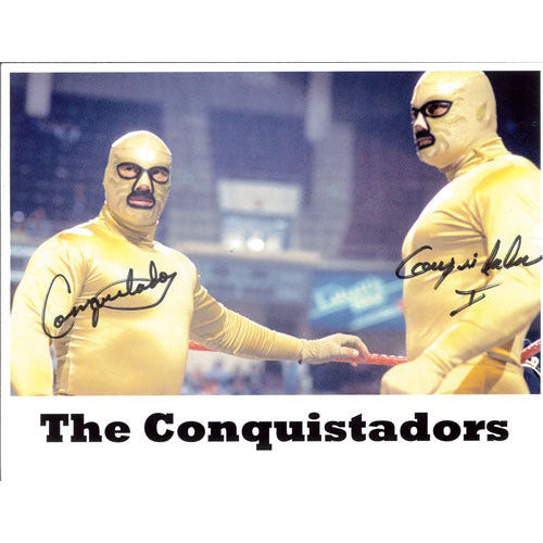 Conquistadors Autographed Photo