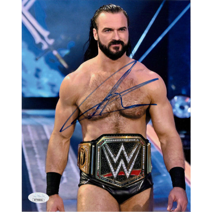 Drew McIntyre Promo - AUTOGRAPHED