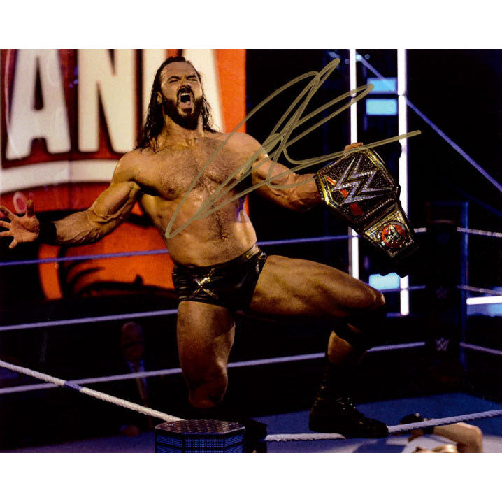Drew McIntyre Promo - AUTOGRAPHED