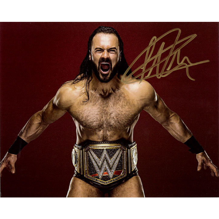 Drew McIntyre Promo - AUTOGRAPHED