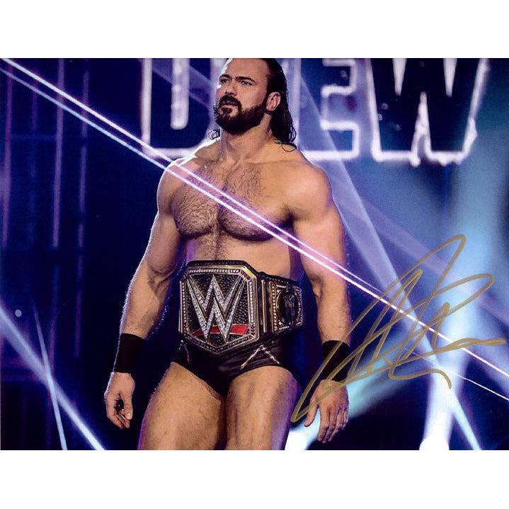 Drew McIntyre Promo - AUTOGRAPHED