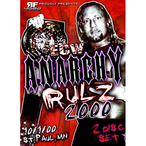 ECW Anarchy Rulz 2000 DVD-R