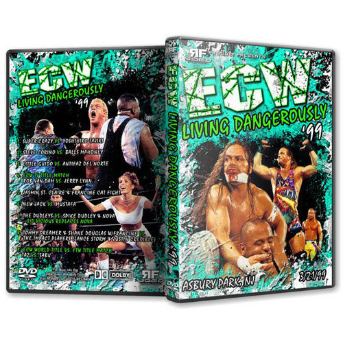 ECW Living Dangerously 99 DVD-R Set