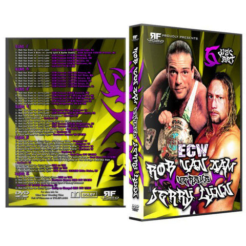 ECW Rob Van Dam vs Jerry Lynn 6-DVD-R Set