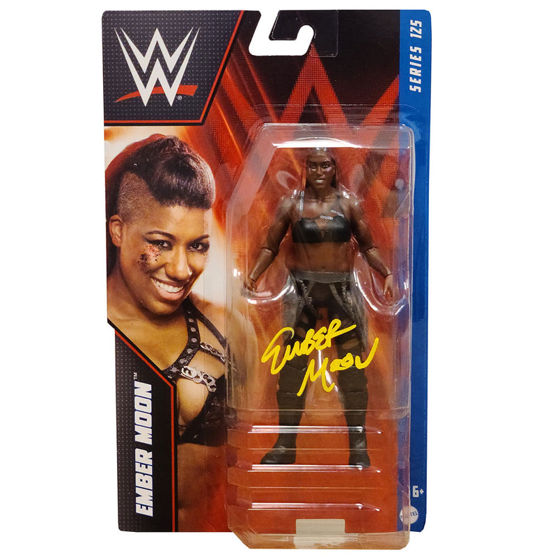 Ember Moon WWE Basic Series 125 Figure - AUTOGRAPHED