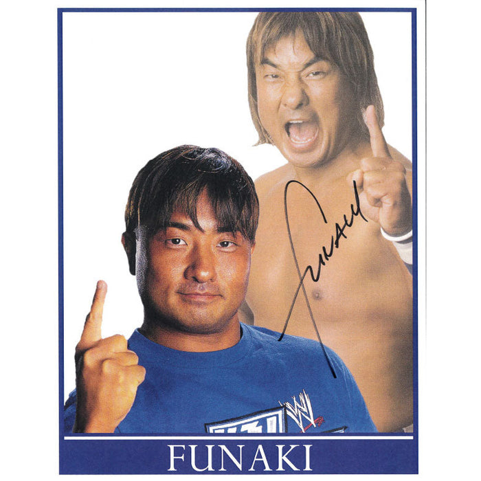 Funaki Autographed Photo