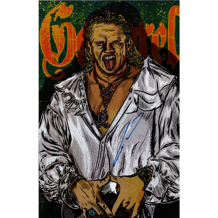 Gangrel Nuclear Heat 11 x 17 Poster - AUTOGRAPHED