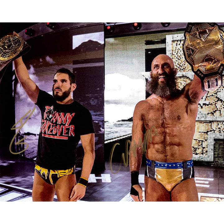 Johnny Gargano and Tommaso Ciampa Promo - AUTOGRAPHED