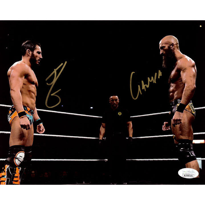Johnny Gargano and Tommaso Ciampa Promo - DUAL AUTOGRAPHED