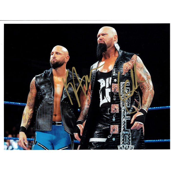 Good Brothers In Ring 8.5 x 11 Promo - DUAL AUTOGRAPHED