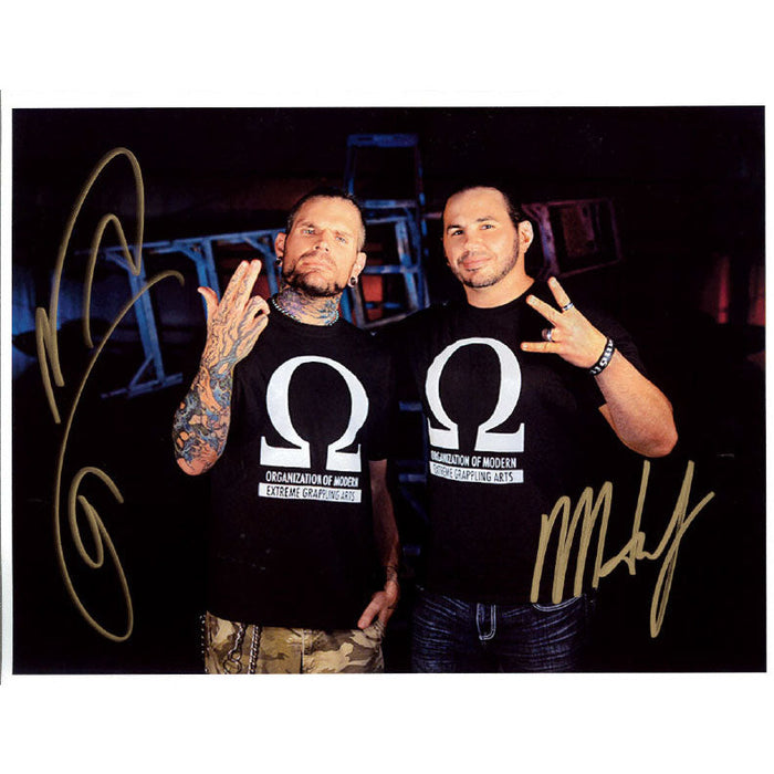 Hardy Boyz Promo - AUTOGRAPHED