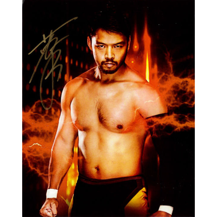 Hideo Itami Promo - AUTOGRAPHED