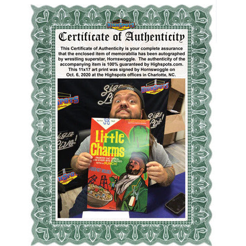 Hornswoggle 11x17 Art Print - AUTOGRAPHED