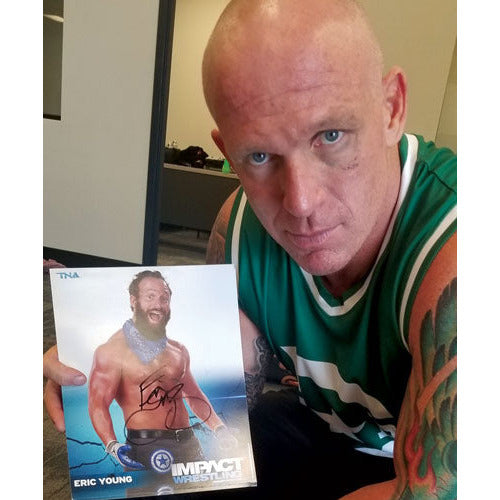 Eric Young IMPACT Promo - AUTOGRAPHED