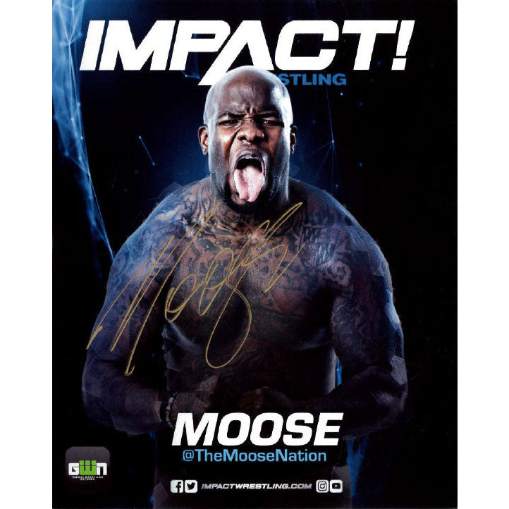 Moose IMPACT Promo - AUTOGRAPHED