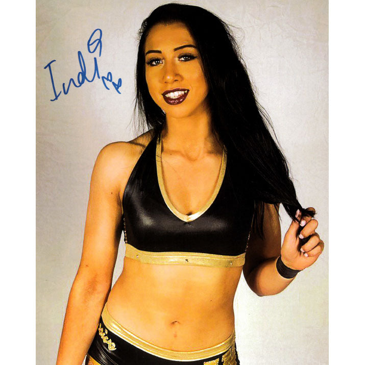 Indi Hartwell Beige BG 8 x 10 Promo - AUTOGRAPHED