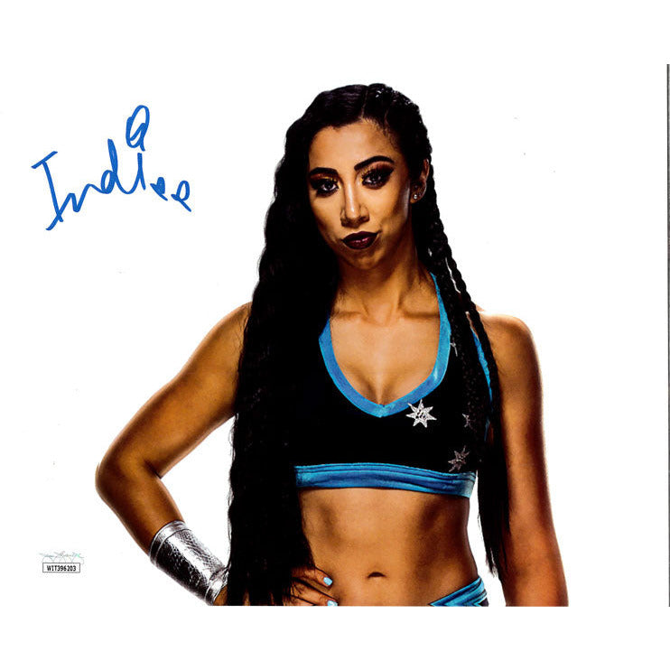 Indi Hartwell White Backgroubd 8 x 10 Promo - JSA AUTOGRAPHED