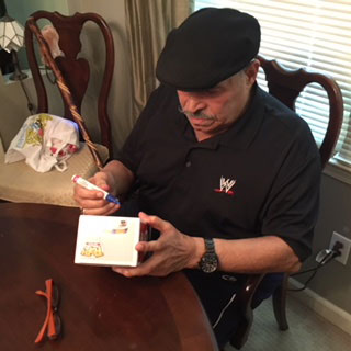 Iron Sheik WWE Funko POP Figure - AUTOGRAPHED