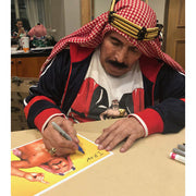 Iron Sheik Promo - AUTOGRAPHED