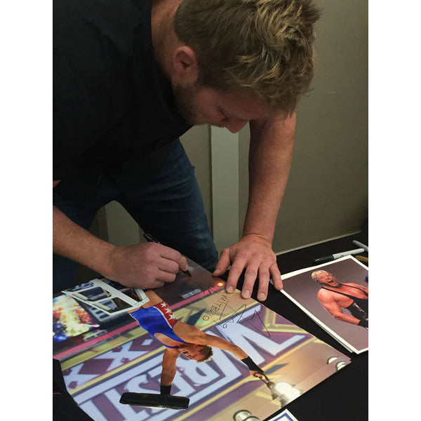 Jack Swagger 16x20 Print - AUTOGRAPHED