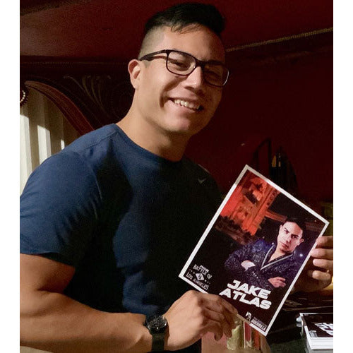 Jake Atlas PWG BOLA 2019 Promo - AUTOGRAPHED
