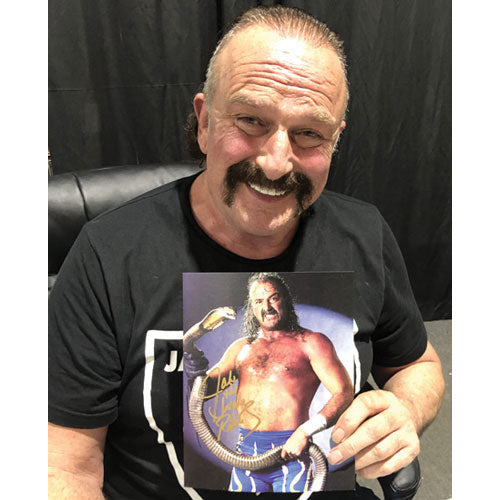 Jake Roberts Promo - AUTOGRAPHED