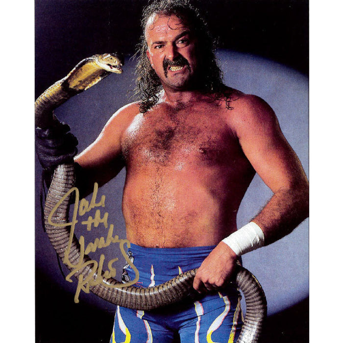 Jake Roberts Promo - AUTOGRAPHED