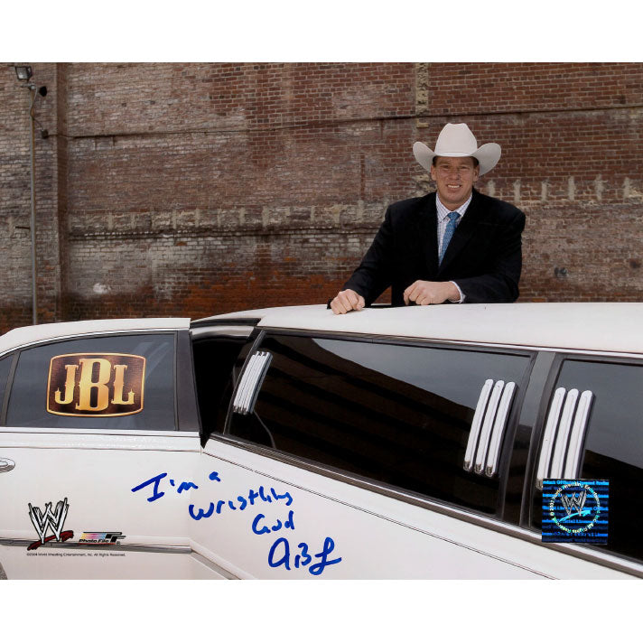 JBL Wrestling God PF 8 x 10 Promo - AUTOGRAPHED
