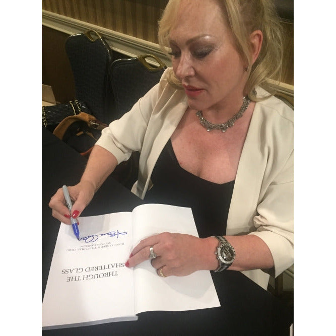 Through the Shattered Glass Book Autographed by Jeanie Clarke