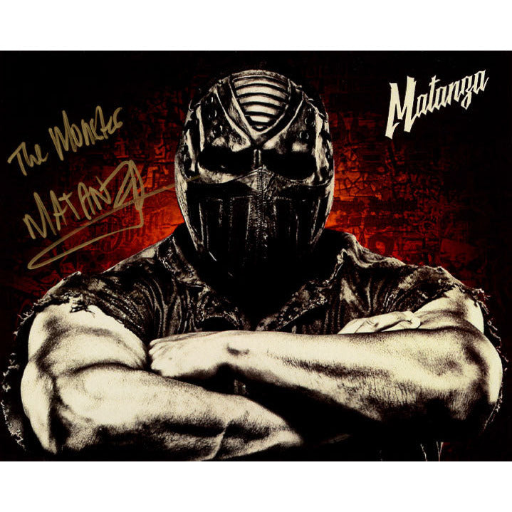 Matanza Cueto Promo - AUTOGRAPHED