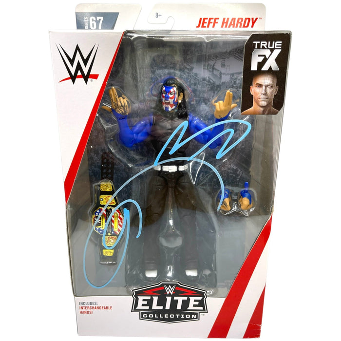 Jeff Hardy WWE Elite Figure - Autographed