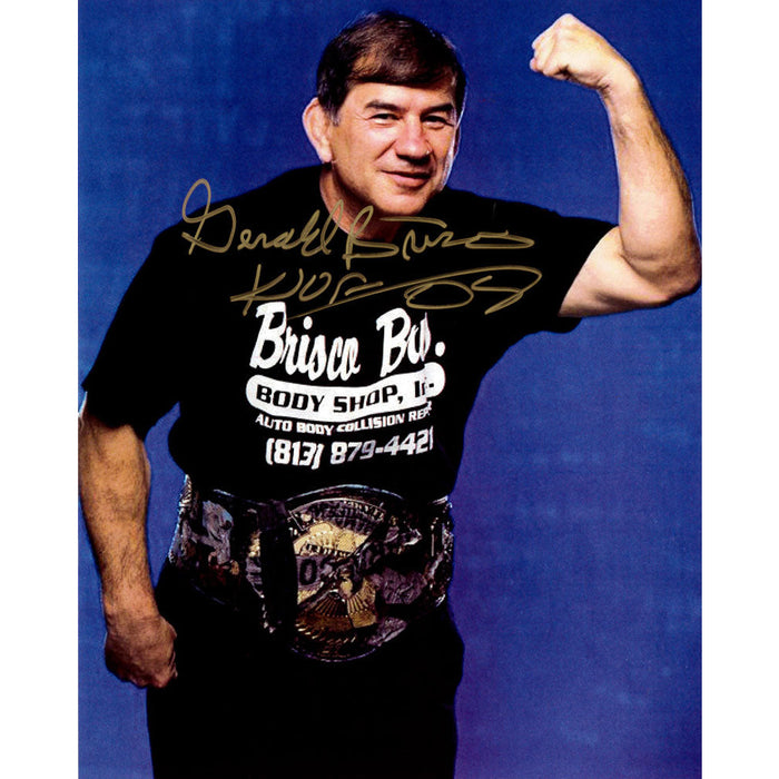 Jerry Brisco Promo - AUTOGRAPHED