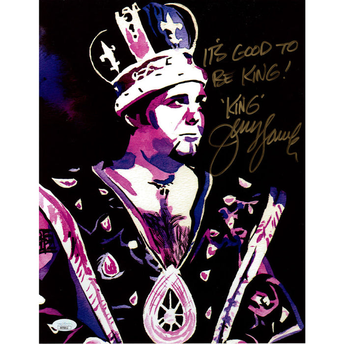 Jerry Lawler 11x14 Poster - AUTOGRAPHED